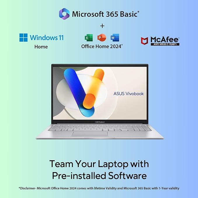 ASUS Vivobook X1504VA-BQ341WS | Intel Core i3 1315U | 16GB RAM | 512GB SSD