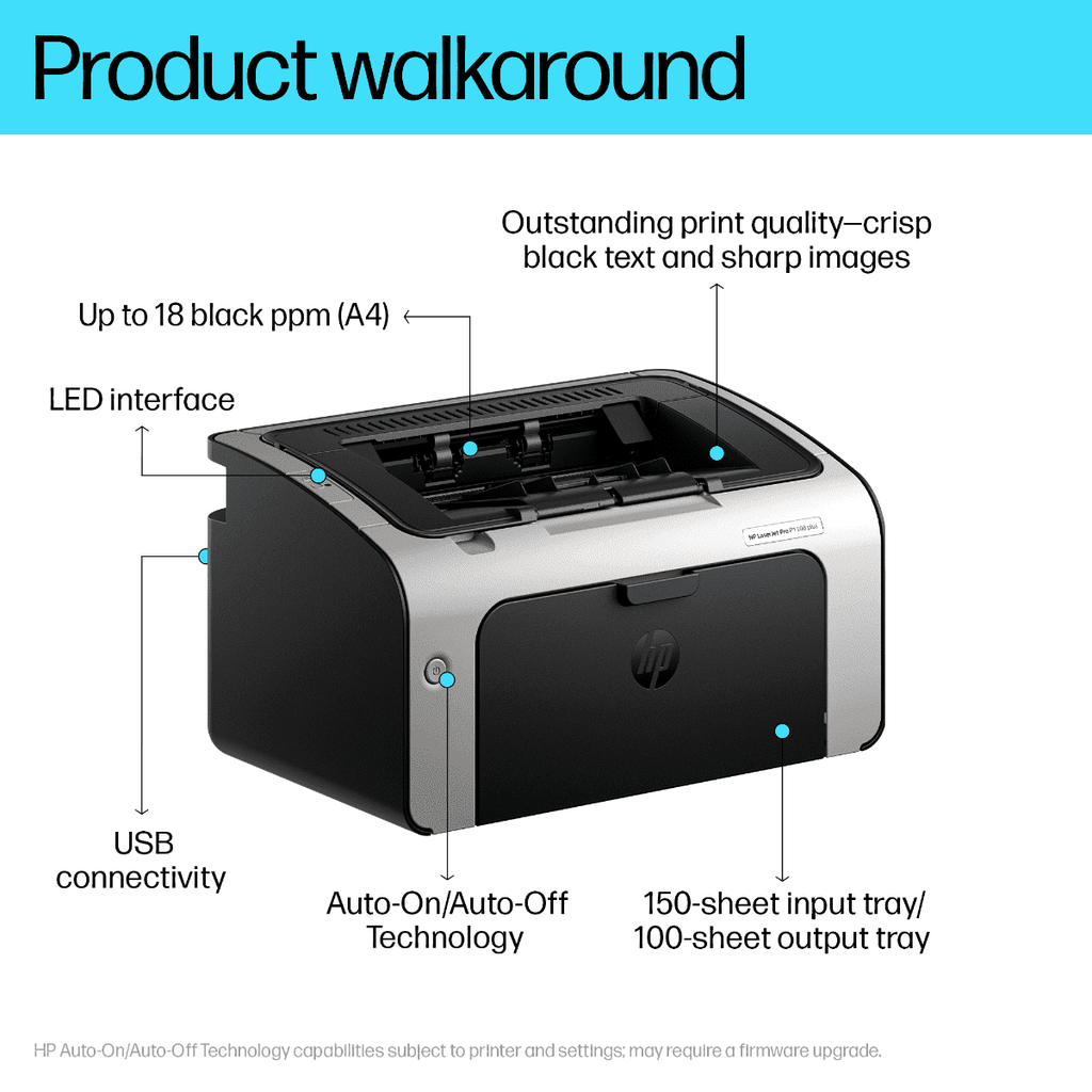 HP LaserJet Pro 1108 Plus Printer