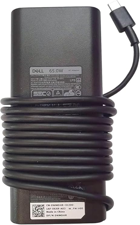 Dell Original Laptop Adapter | USB-C | 65W / 90W